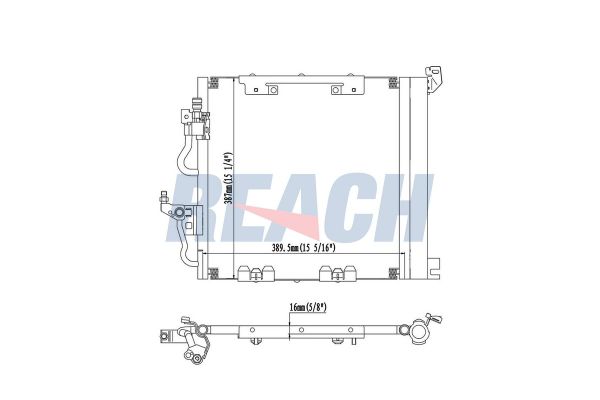 Klima Radyatörü  MGA 82346