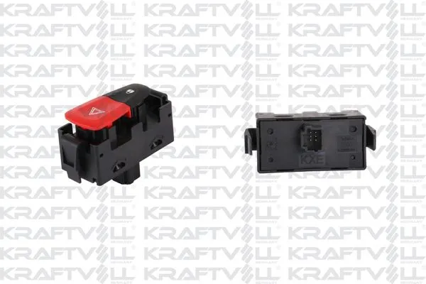 Dörtlü Flaşör Düğmesi  Renault Fluence (10.2009->)  KRAFTVOLL 04050003