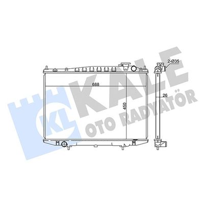 Su Radyatörü  KALE 362700
