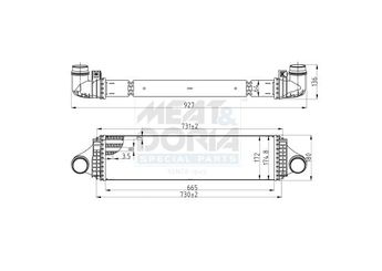 Turbo Radyatörü  VEKA 42-4509  31338734