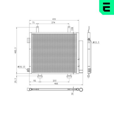 Klima Radyatörü  Nissan Pixo (UAO)(03.2009->)  ERA 667463