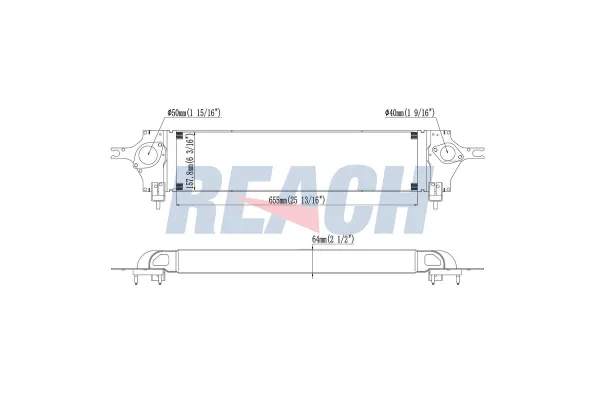 Turbo Radyatörü  MAHER 10801