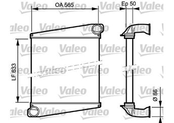 Turbo Radyatörü  VALEO 818879  8113537