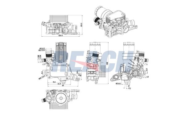 Motor Yağ Soğutucu  SWAPP 52248