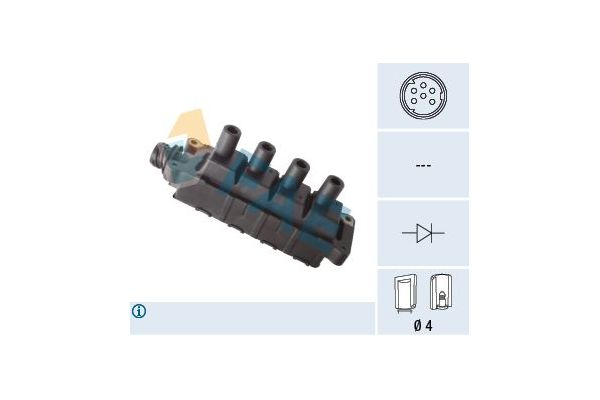 Ateşleme Bobini  BMW Z3 Serisi Roadster (E36)(1996->)  FAE 80391