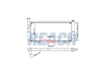 Su Radyatörü  PSA ORJINAL 1300K6  1300K6 1300K8 1300X1 133035 1300H5