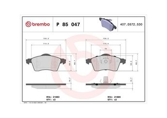 Fren Disk Balata Ön MAGNETI MARELLI 363700485047  701698151D 7D0698151 7D0698151E