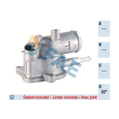 Termostat  Mercedes S -Serisi 4 Kapı (BM 220)(07.1998->)  MAHLE TI 27 92
