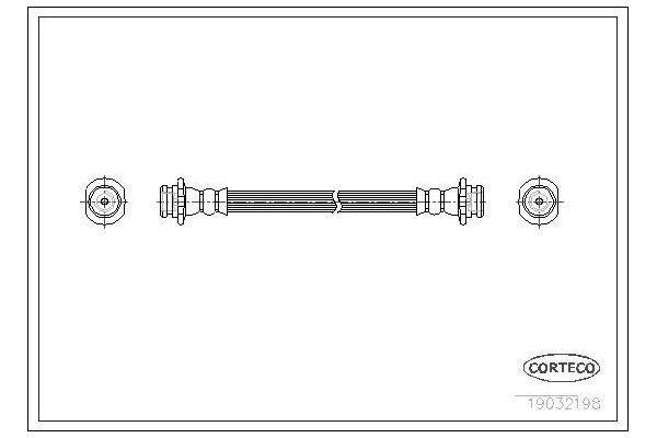 Fren Hortumu Arka Sağ veya Sol MGA 51272