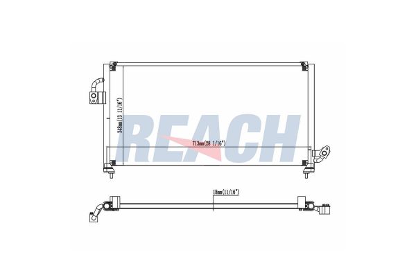 Klima Radyatörü  ORİS CSU543019