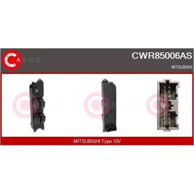 Cam Açma Düğmesi Ön Sol KRAFTVOLL 04050443