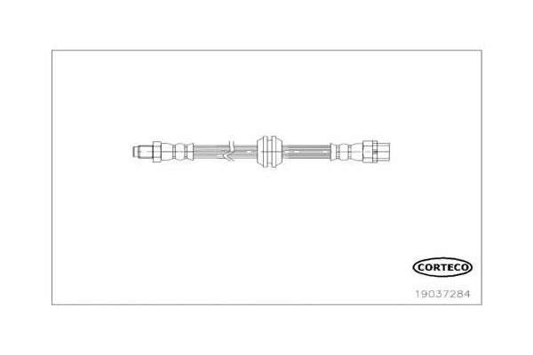 Fren Hortumu Ön Sağ veya Sol SVAC 40-0118