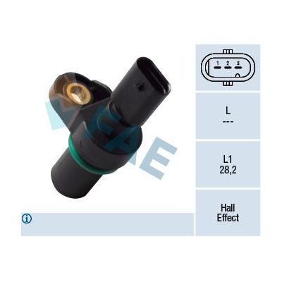 Eksantrik Devir Sensörü  BMW X3 Serisi (F25)(03.2011->)  FAE 79387
