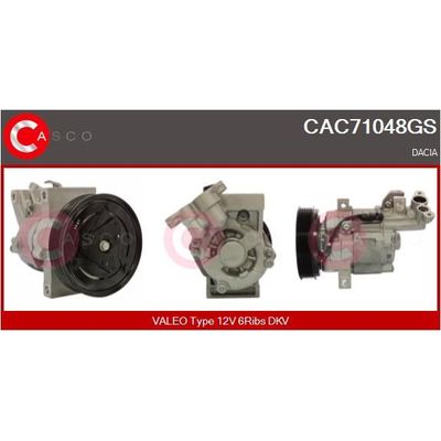 Klima Kompresörü  Dacia Logan II (11.2012->)  DELPHI CS20601