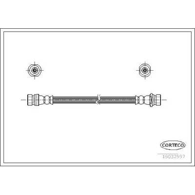 Fren Hortumu Arka Sağ veya Sol Hyundai Accent (LC)(2000->)  CAVO C900 460A