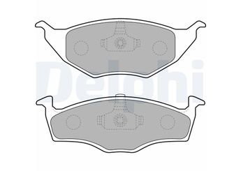 Fren Disk Balata Ön DELPHI LP1675   6E0698151 8Z0698151 6E0 698 151