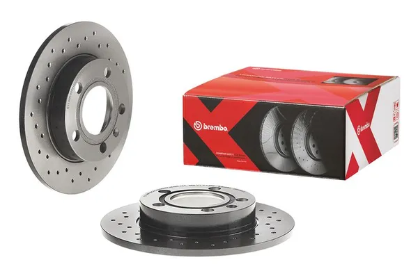 Fren Disk Ayna Arka Sağ ve Sol Audi 80 (08.1991->)  BREMBO 08.9136.1X