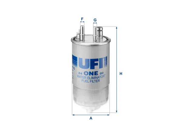 Yakıt Filtresi  Fiat Fiorino (225) Cargo/Combimix (2008->)  PHAFF DF738