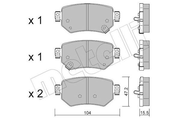 Fren Disk Balata Arka Mazda 6 Atenza 4 Kapı (GJ)(10.2012->)  ZEGEN ZEG1682-02