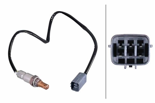 Oksijen (Lambda) Sensörü  Mazda 3 Sedan (BM/BN)(07.2013->)  HELLA 6PA 358 221-791