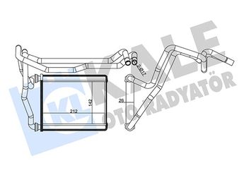 Kalorifer Radyatörü  KALE 358580  8710742130