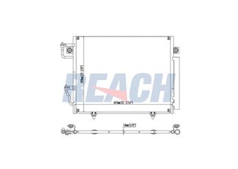 Klima Radyatörü  MAHLE AC 475 001S  MN123332 MR513110 7812A050