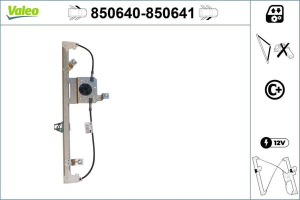 Cam Krikosu Ön Sol VALEO 850640