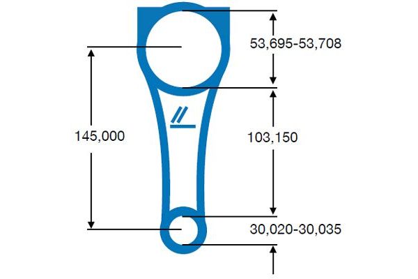 Piston Kolu  FIAT ORJINAL 155253428