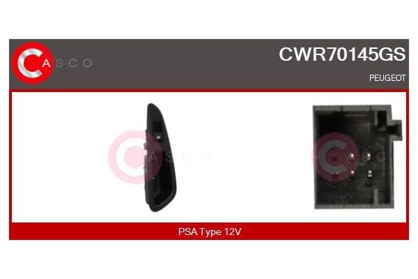 Cam Açma Düğmesi Arka Sağ Peugeot 308 (09.2007->)  PSA ORJINAL 649031