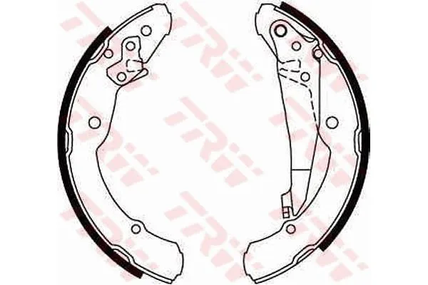 Fren Pabuçlu Balata Arka Skoda Octavia (1U2)(01.1997->)  TRW GS8639
