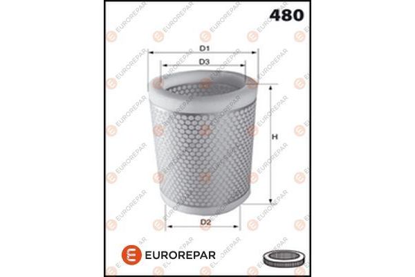 Hava Filtresi  Citroen C15 (02.1985->)  EUROREPAR E147014