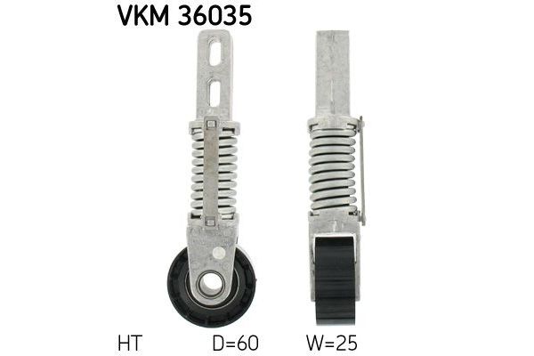 Triger Gergi Rulmanı  Renault Megane I Faz 2 Coupe (DA...)(01.1999->)  SKF VKM 36035