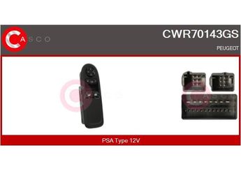 Cam Açma Düğmesi Ön Sol PSA ORJINAL 6490A5  6490A5