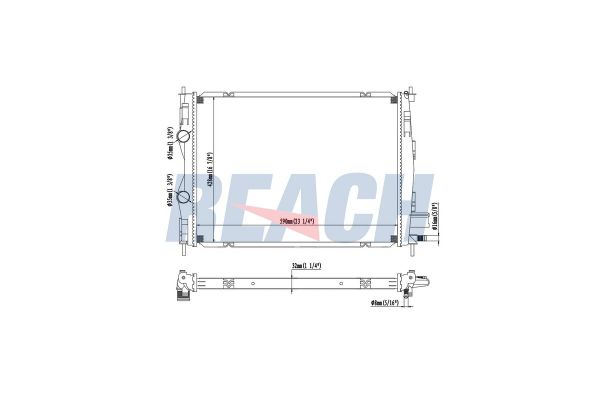 Su Radyatörü  RADISEN RR 67360