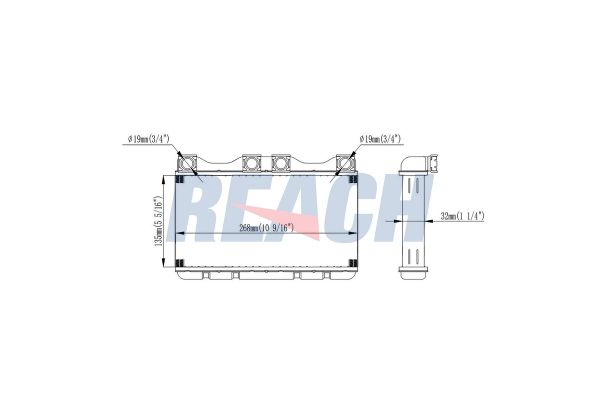 Kalorifer Radyatörü  BMW 7 Serisi (E38)(1994->)  ASPART 6HMA1014