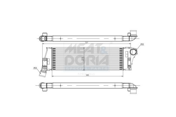 Turbo Radyatörü  BEHR 8ML 376 719-031