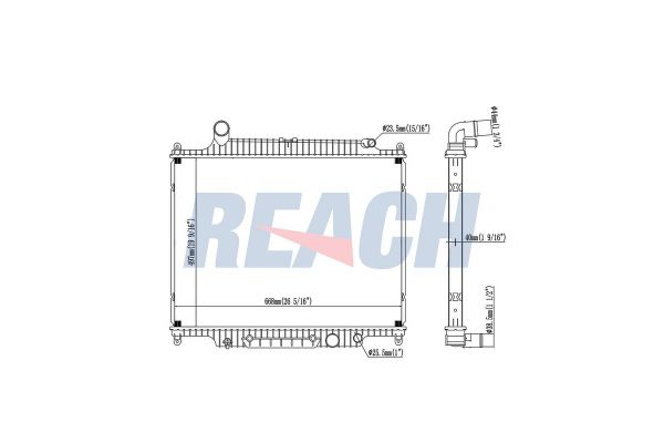 Su Radyatörü  RADISEN RR 643222