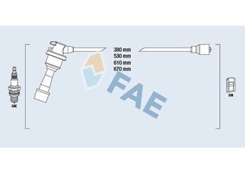 Buji Kablosu  HELLUX HBK3192  2750133A00 2740133110 27401-33110 27501-33A00 27501 33A00 MD134754 MD-134754 MD176915 MD-176915 MD192925 MD-192925 MD192995 MD-192995 MD195228 MD-195228 MD997422 MD-997422