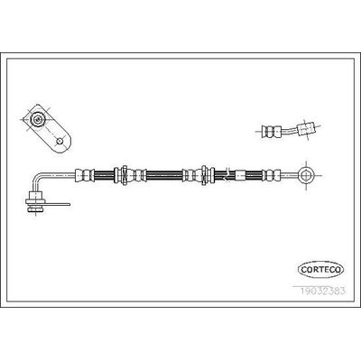 Fren Hortumu Ön Sol SWAPP 40433
