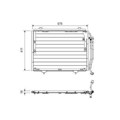 Klima Radyatörü  VALEO 817563