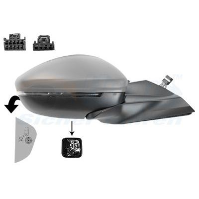 Dikiz Aynası Dış Sağ Citroen C4 Cactus (2014) / C4 Cactus Makyajlı (2018)  PSA ORJINAL 98271326XT