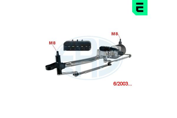 Silecek Mekanizması Ön ERA 460024A