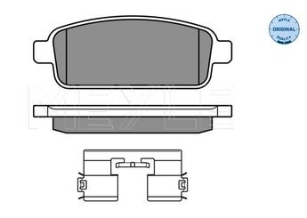 Fren Disk Balata Arka OPEL ORJINAL 13411383  
