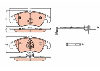 Fren Disk Balata Ön TRW GDB1768  8K0698151C 4G0698151AA 4G0 698 151 AA 4G0698151AH 4G0 698 151 AH 4GD698151C 4GD 698 151 C 8K0698151 8K0 698 151 8K0698151B 8K0 698 151 B 8K0 698 151 C 8K0698151D 8K0 698 151 D 8K0698151E 8K0 698 151 E 8K0698151G 8K0 698 151 G 8K0698151H 8K0 698 151 H 8K0698151J 8K0 698 151 J 8K0698151K 8K0 698 151 K 8K0698151L 8K0 698 151 L 8K0698151Q 8K0 698 151 Q 8K0698151R 8K0 698 151 R 8K0698151T 8K0 698 151 T 8R0698151 8R0 698 151 8R0698151A 8R0 698 151 A 8R0698151AG 8R0 698 151 AG 8R0698151S 8R0 698 151 S 4GD698151 8R0698151AE 8R0 698 151 AE
