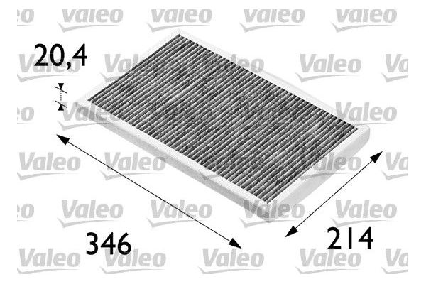 Polen Filtresi  Audi 100 Sedan (C4)(12.1990->)  VALEO 698684
