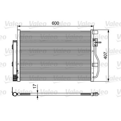 Klima Radyatörü  VALEO 814478