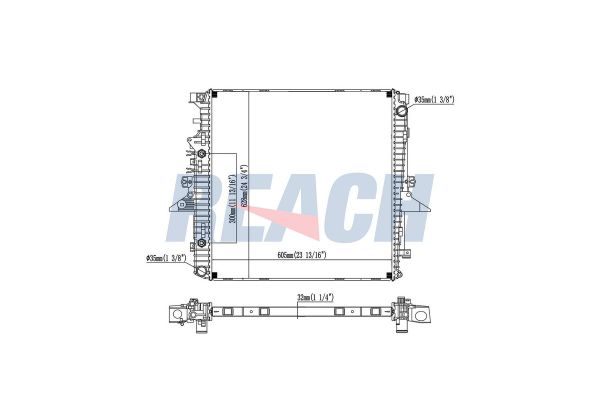 Su Radyatörü  Land Rover Discovery (08.2004->)  VEKA 16-4119B