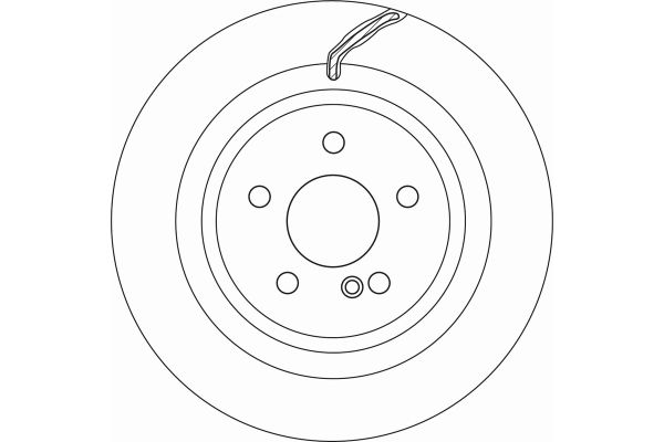 Fren Disk Ayna Arka Sağ ve Sol Mercedes E -Serisi S.Wagon (BM 212)(08.2009->)  TRW DF6826S