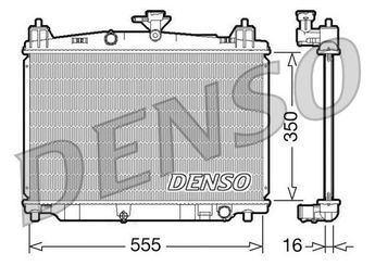 Su Radyatörü  DENSO DRM44016  DRM44016 ZJ3815200 ZJ3815200A