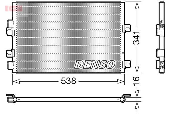 Klima Radyatörü  DENSO DCN23028